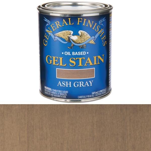 Gel Stain - Oil Based - Color:Ash Gray - Size:1 Pint